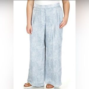 Michael Kors Plus Size  Wide Leg Petal Pants